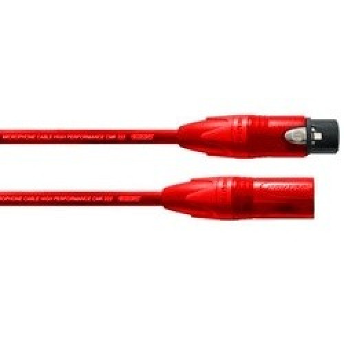 Cordial CPM 5 FM Red микрофонный кабель, 5 метров, цвет красный Cordial CPM 5 FM Red микрофонный кабель, 5 метров, цвет красный