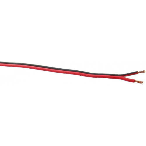 Invotone IPC1720RN акустический плоский красно-черный кабель, 2х0.75 мм2 Invotone IPC1720RN акустический плоский красно-черный кабель, 2х0.75 мм2
