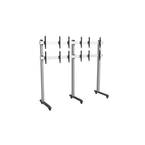 Wize Pro VWM3X2-55 мобильная стойка для видеостены 3х2 из дисплеев 45"-55" Wize Pro VWM3X2-55 мобильная стойка для видеостены 3х2 из дисплеев 45"-55"