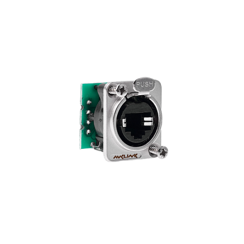 AVCLINK E8FDV-YK разъем RJ45 панельный, гнездо, тип-D, монтаж провода IDC AVCLINK E8FDV-YK разъем RJ45 панельный, гнездо, тип-D, монтаж провода IDC