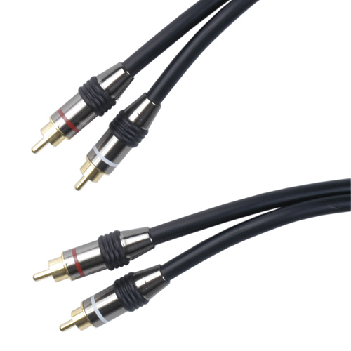 Proel LU15RCA Double кабель сигнальный сдвоенный, ''Тюльпан''-''Тюльпан'', длина 1.5 м