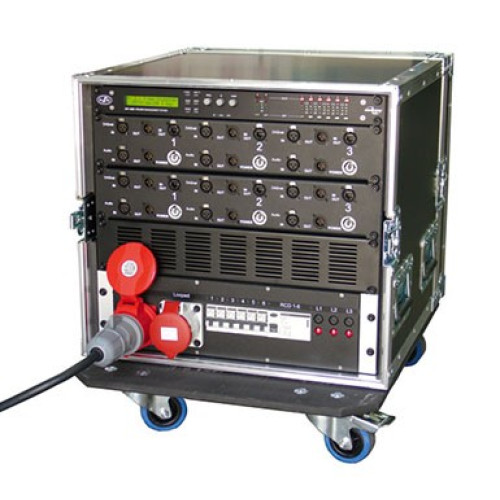 Das Audio DASnet-Rack рэковая стойка с DASnet патч-панелями Das Audio DASnet-Rack рэковая стойка с DASnet патч-панелями