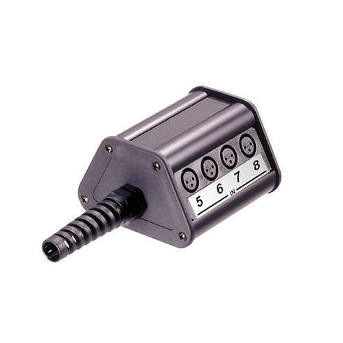 Neutrik NSB1B-8/0 распределительная коробка, 8 XLR "мама" входов