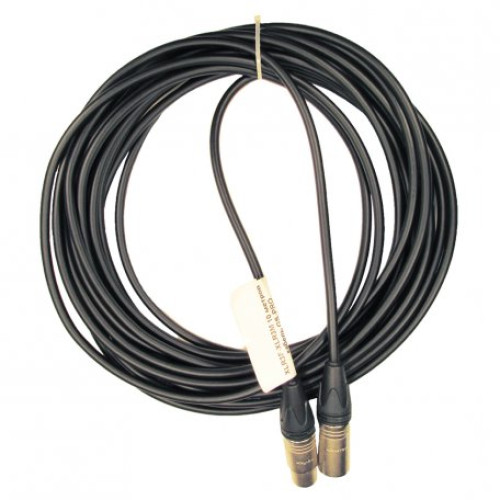 GS-Pro XLR3F-XLR3M (black) 25 метров балансный микрофонный кабель (черный) GS-Pro XLR3F-XLR3M (black) 25 метров балансный микрофонный кабель (черный)