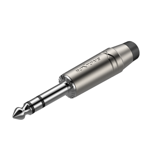 Roxtone RJ3PP-BK-NN разъем джек 1/4" стерео, максимальный диаметр кабеля 7 мм, цвет серебро Roxtone RJ3PP-BK-NN разъем джек 1/4" стерео, максимальный диаметр кабеля 7 мм, цвет серебро