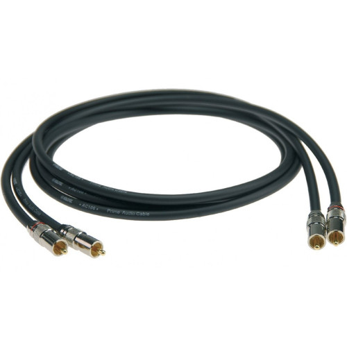 Klotz ALP006 кабель RCA - RCA, 0.6 метра, цвет черный Klotz ALP006 кабель RCA - RCA, 0.6 метра, цвет черный