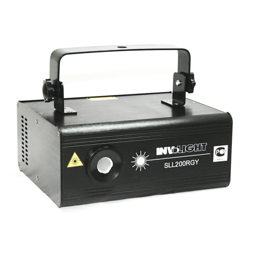 Involight SLL200RGY лазерный эффект трехцветный Involight SLL200RGY лазерный эффект трехцветный