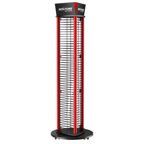 Roxtone DS100R демонстрационная 3-х сторонняя стойка на колесах с тормозом Roxtone DS100R демонстрационная 3-х сторонняя стойка на колесах с тормозом