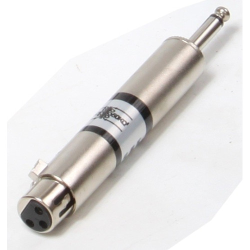 Invotone J123F переходник 3P XLR "мама" <-> 6.35 мм моно джек "папа" Invotone J123F переходник 3P XLR "мама" <-> 6.35 мм моно джек "папа"