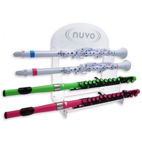 Nuvo Acrylic Retail Display Horizontal (4 x Flute/Clarineo) акриловый дисплей для флейт и кларнетов (4 шт. Флейта/кларнет) Nuvo Acrylic Retail Display Horizontal (4 x Flute/Clarineo) акриловый дисплей для флейт и кларнетов (4 шт. Флейта/кларнет)