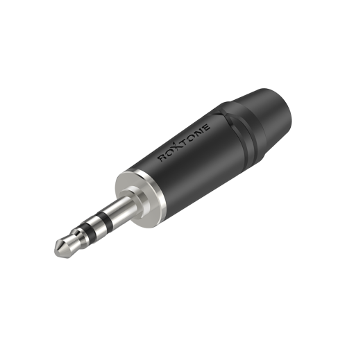 Roxtone RMJ3PP-45-BN разъем джек 3.5 мм, стерео, цинковый корпус, используется для кабеля до 4.5 мм, цвет черный Roxtone RMJ3PP-45-BN разъем джек 3.5 мм, стерео, цинковый корпус, используется для кабеля до 4.5 мм, цвет черный