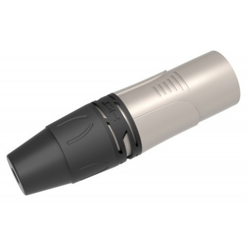 Proel DHMX3PNK разъем XLR3 "папа", цвет никель Proel DHMX3PNK разъем XLR3 "папа", цвет никель