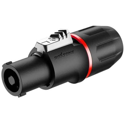Roxtone RS4FP-Red разъем кабельный Speakon, цвет черно-красный Roxtone RS4FP-Red разъем кабельный Speakon, цвет черно-красный