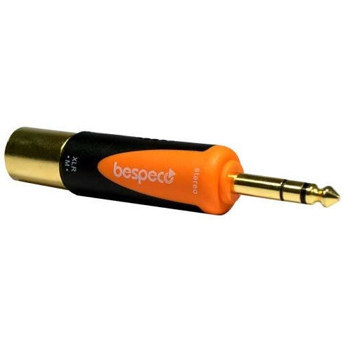 Bespeco SLAD515 переходник 6.3 мм stereo Jack "папа" / XLR3 "папа" Bespeco SLAD515 переходник 6.3 мм stereo Jack "папа" / XLR3 "папа"