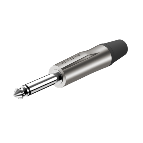 Roxtone PJ2X-NN разъем jack 1/4" моно, диаметр кабеля до 7.5 мм, серебренный Roxtone PJ2X-NN разъем jack 1/4" моно, диаметр кабеля до 7.5 мм, серебренный