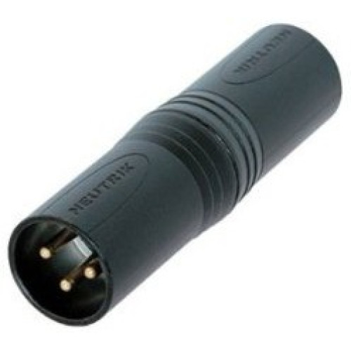 Neutrik NA3MM-B переходник XLR3 "папа" - XLR3 "папа" Neutrik NA3MM-B переходник XLR3 "папа" - XLR3 "папа"