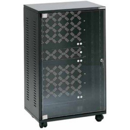 Euromet EU/R-30LXPA 05388 рэковый шкаф с дверью из оргстекла и задней стенкой, 30U, цвет черный Euromet EU/R-30LXPA 05388 рэковый шкаф с дверью из оргстекла и задней стенкой, 30U, цвет черный