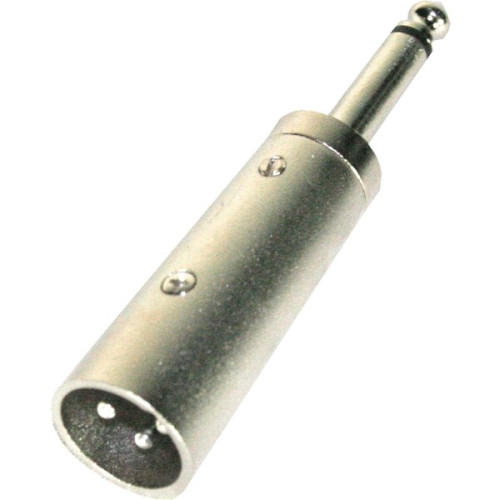 Invotone AD320 переходник 3P XLR папа <> 6.35 мм моно "джек папа" Invotone AD320 переходник 3P XLR папа <> 6.35 мм моно "джек папа"