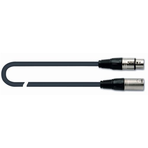Quik Lok MX775-9 готовый микрофонный кабель, 9 метров, цвет черный Quik Lok MX775-9 готовый микрофонный кабель, 9 метров, цвет черный