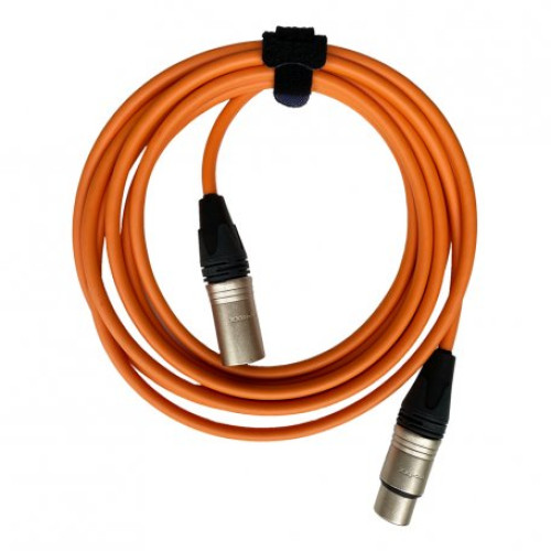 GS-Pro XLR3F-XLR3M (orange) 10 метров балансный микрофонный кабель, цвет оранжевый GS-Pro XLR3F-XLR3M (orange) 10 метров балансный микрофонный кабель, цвет оранжевый