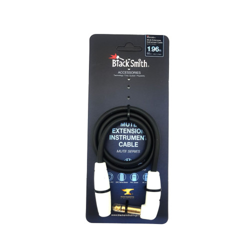 BlackSmith Mute Extension Instrument Cable 1.96ft MEIC-STA60 инструментальный кабель, 60 см, прямой Jack "мама" + угловой Jack "папа" BlackSmith Mute Extension Instrument Cable 1.96ft MEIC-STA60 инструментальный кабель, 60 см, прямой Jack "мама" + угловой Jack "папа"