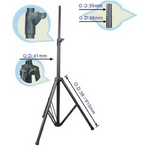 Soundking DB005W стойка под акустику 2.2 м. 60 кг. д=35 мм. алюмин Soundking DB005W стойка под акустику 2.2 м. 60 кг. д=35 мм. алюмин
