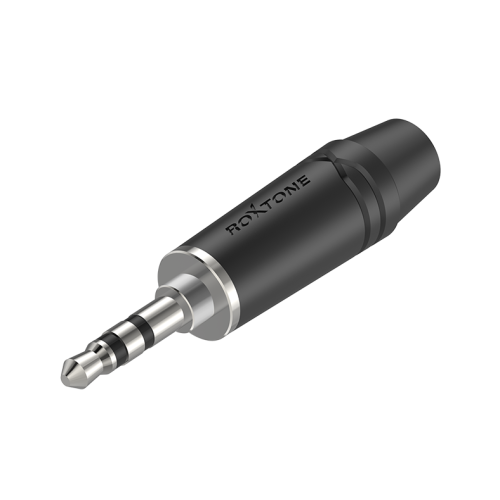 Roxtone RMJ3PPS-65-BN разъем джек 3.5 мм, стерео, цинковый корпус, используется для кабеля до 6.5 мм, цвет серебряный Roxtone RMJ3PPS-65-BN разъем джек 3.5 мм, стерео, цинковый корпус, используется для кабеля до 6.5 мм, цвет серебряный
