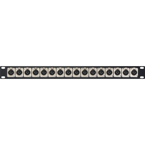 Canare 161U-X2F аудио патч панель XLR "папа"