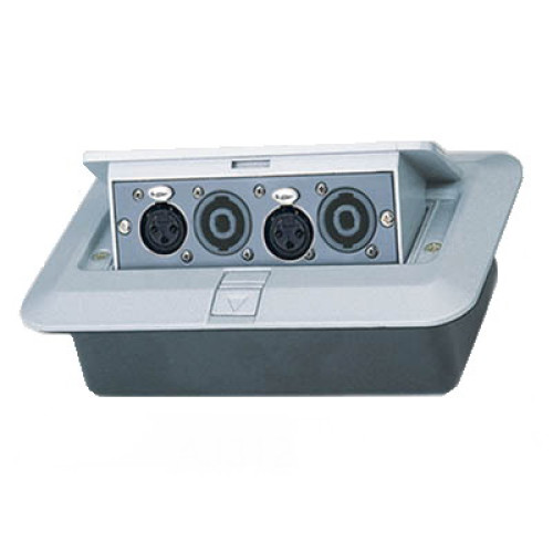Soundking AJ306 скрытая монтаж. коробка с лючком 2хJack(F) 2xXLR(F) Soundking AJ306 скрытая монтаж. коробка с лючком 2хJack(F) 2xXLR(F)
