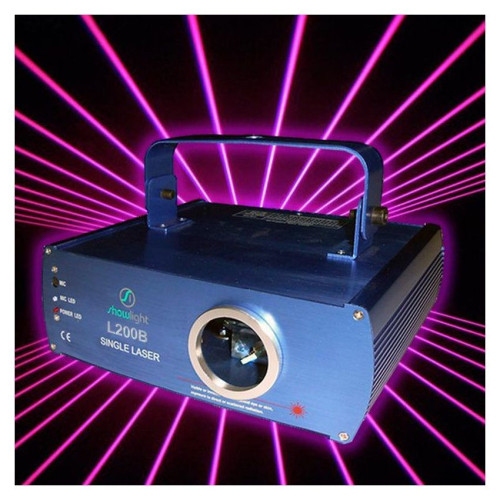 Showlight L200B фиолетовый лазер 200 мВт Showlight L200B фиолетовый лазер 200 мВт