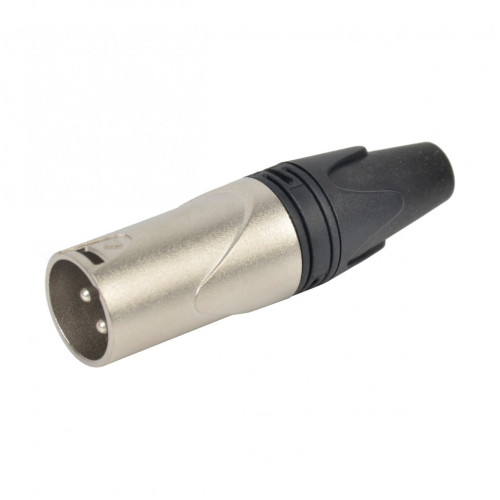Ross XLR198 разъем XLR 3 пин, "папа", цвет черный Ross XLR198 разъем XLR 3 пин, "папа", цвет черный