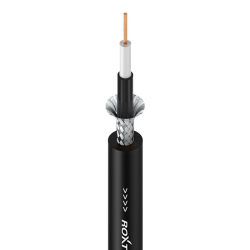 Roxtone GCX150/100 Black кабель инструментальный, 100 метров, цвет черный Roxtone GCX150/100 Black кабель инструментальный, 100 метров, цвет черный