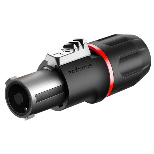 Roxtone RS4FP-HD-Red разъем кабельный Speakon, сверхпрочный, цвет черно-красный Roxtone RS4FP-HD-Red разъем кабельный Speakon, сверхпрочный, цвет черно-красный