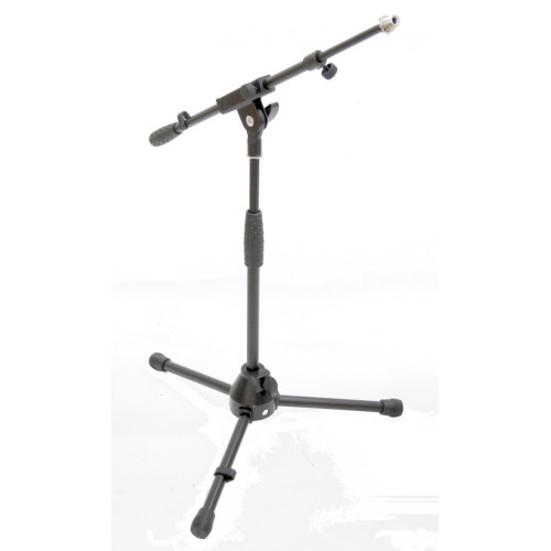 Tempo MS50BK микрофонная стойка, тренога, телескопический "журавль" 1/2 высоты Tempo MS50BK микрофонная стойка, тренога, телескопический "журавль" 1/2 высоты
