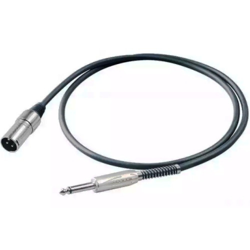 Proel BULK220LU10 кабель, 6.3 мм Jack <-> XLR папа, длина 10 метров Proel BULK220LU10 кабель, 6.3 мм Jack <-> XLR папа, длина 10 метров
