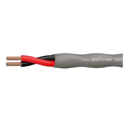 Roxtone SC215/100 Grey кабель для громкоговорителей из бескислородной меди (M00), 100 метров Roxtone SC215/100 Grey кабель для громкоговорителей из бескислородной меди (M00), 100 метров