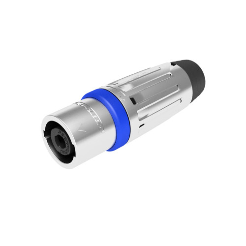 Seetronic SLDM4 кабельный разъем спикон "мама" 4-контактный, металлический корпус Seetronic SLDM4 кабельный разъем спикон "мама" 4-контактный, металлический корпус
