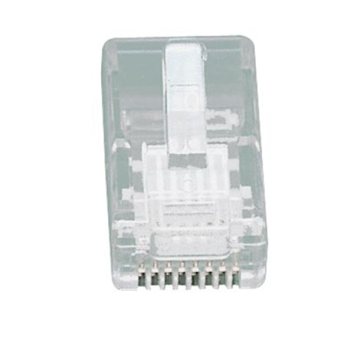 Нетлинк Plug-8P8C-U-C6 TEL0080 разъем 8/8 (RJ45) категория 6, для многожильного и одножильного кабеля Нетлинк Plug-8P8C-U-C6 TEL0080 разъем 8/8 (RJ45) категория 6, для многожильного и одножильного кабеля