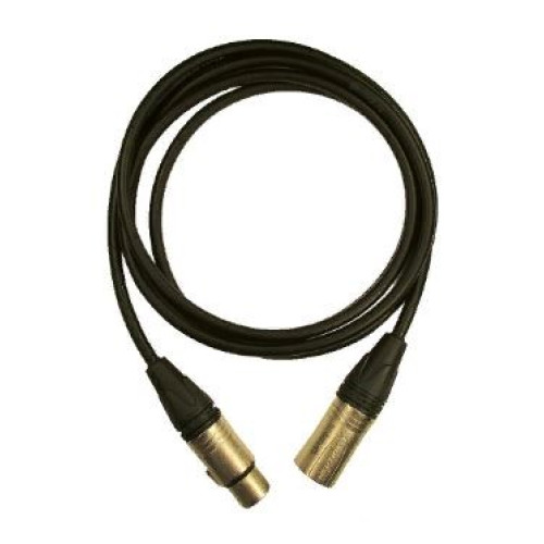GS-Pro XLR3F-XLR3M (black) 5 кабель микрофонный, 5 метров, черный GS-Pro XLR3F-XLR3M (black) 5 кабель микрофонный, 5 метров, черный