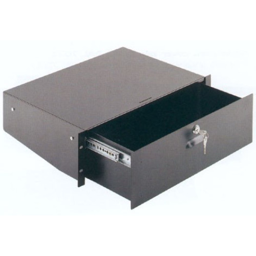 Euromet EU/R-CA3 04582 выдвижной рэковый ящик с замком, 3U, цвет черный Euromet EU/R-CA3 04582 выдвижной рэковый ящик с замком, 3U, цвет черный