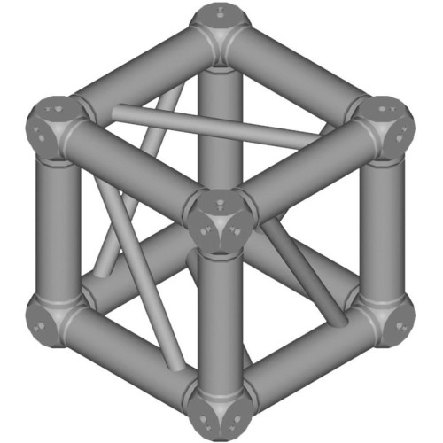 Dura Truss DT 34 Box corner модуль стыковочный, шестисторонний (куб) для фермы DT 34 Dura Truss DT 34 Box corner модуль стыковочный, шестисторонний (куб) для фермы DT 34