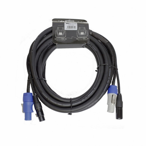 Invotone ADPC1005 кабель смежный, PowerCon in/out - XLR DMX in/out, 5 метров Invotone ADPC1005 кабель смежный, PowerCon in/out - XLR DMX in/out, 5 метров