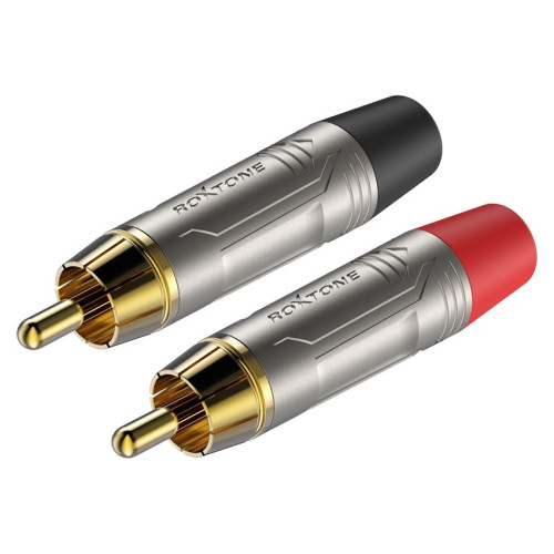Roxtone RF2C-NG (set) набор из 2-х разъемов RCA "Тюльпан" Roxtone RF2C-NG (set) набор из 2-х разъемов RCA "Тюльпан"