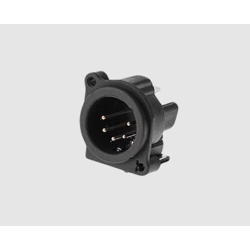 AVCLINK C5MAV разъем XLR панельный, 5 конт., штекер, Вертикальный, в ПП, тип-A AVCLINK C5MAV разъем XLR панельный, 5 конт., штекер, Вертикальный, в ПП, тип-A