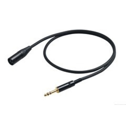 Proel CHL230LU10 микрофонный кабель, разъёмы TRS 6.3 мм <-> XLR M, длина 10 метров Proel CHL230LU10 микрофонный кабель, разъёмы TRS 6.3 мм <-> XLR M, длина 10 метров