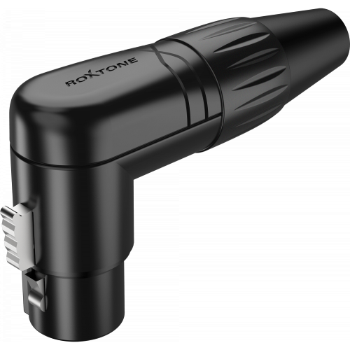 Roxtone RX3RFP-BT разъем Cannon кабельный угловой, "мама", 3-х контактный Roxtone RX3RFP-BT разъем Cannon кабельный угловой, "мама", 3-х контактный