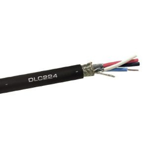 Gepco DLC 224 кабель DMX, 4+экран, защита от истирания, гибкий, всепогодный Gepco DLC 224 кабель DMX, 4+экран, защита от истирания, гибкий, всепогодный