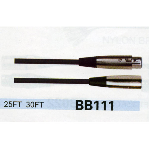 Soundking BB111 30FT шнур XLR-XLR 9м, металлические разъемы Soundking BB111 30FT шнур XLR-XLR 9м, металлические разъемы