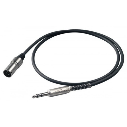 Proel BULK230LU10 микрофонный кабель, XLR "папа" <-> 6.3 Jack stereo, 10 метров Proel BULK230LU10 микрофонный кабель, XLR "папа" <-> 6.3 Jack stereo, 10 метров