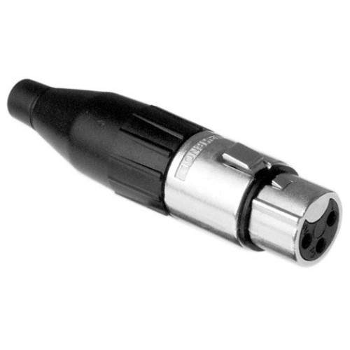 Amphenol AC3F разъем XLR "мама" 3 контакта Amphenol AC3F разъем XLR "мама" 3 контакта